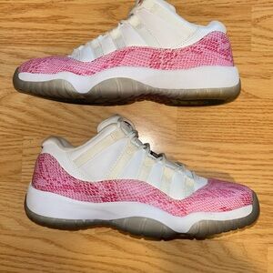 Pink Snakeskin Jordan 11s 2013 GS